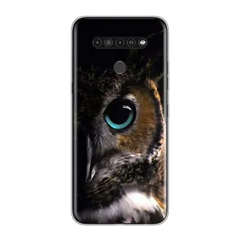 Камуфляжный сова животное для LG V60 V50S V50 G8X G8S G8 G7 ThinQ 5G K61 K51S K41S K30 K20 Q60 Q9 мягкий чехол для телефона LG K20 2019
