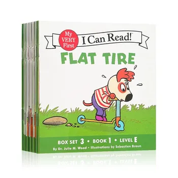 12книг/набор I Can Read Phonics Pink Alicious Мои первые иллюстрированные книги на английском языке для детей, малышей, карманная книга с историями