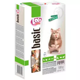 Lolo Pets Basic корм для хомяков коробка (500 гр)