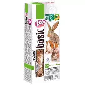 Lolo Pets Smakers лакомство для грызунов и кроликов с овощами (90 гр)