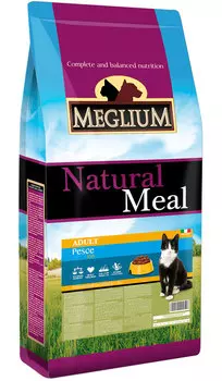 Meglium Adult Cat для взрослых кошек с чувствительным пищеварением с рыбой (0,4 кг)