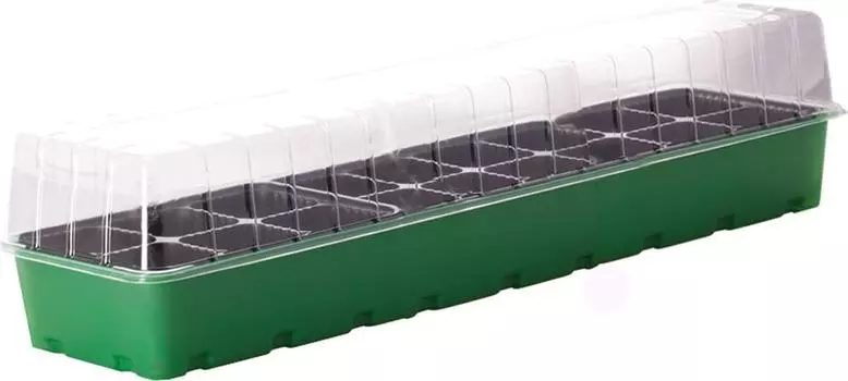 Минипарник для рассады InGreen зеленый 18 ячеек