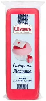 Мастика С.Пудовъ сахарная Розовая 100г. Закажите онлайн!
