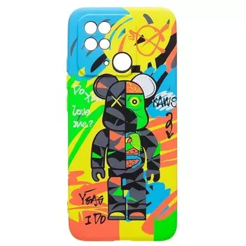 Чехол-накладка Luxo Creative для смартфона Xiaomi Redmi 10C, силикон, разноцветный 092 (226062)