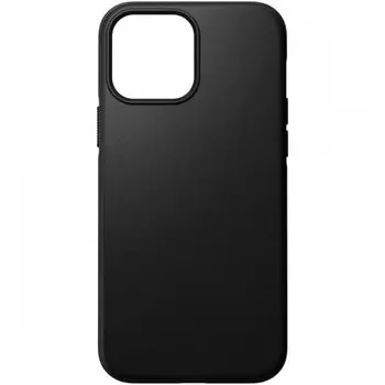 Чехол-накладка Nomad Modern Leather Case для смартфона Apple iPhone 13 Pro Max, натуральная кожа, черный (NM01063285)