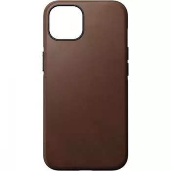 Чехол-накладка Nomad Modern Leather Case для смартфона Apple iPhone 13 Pro Max, натуральная кожа, коричневый (NM01056485)