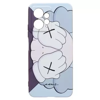 Чехол-накладка Luxo Creative для смартфона Xiaomi Redmi Note 12 4G, силикон, серый 087 (226079)