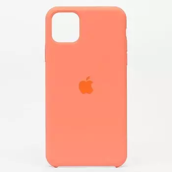 Чехол-накладка ORG для смартфона Apple iPhone 11 Pro Max, soft-touch, оранжевый (111742)