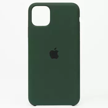Чехол-накладка ORG для смартфона Apple iPhone 11 Pro Max, soft-touch, зелёный лес (112002)