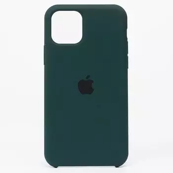 Чехол-накладка ORG для смартфона Apple iPhone 11 Pro, soft-touch, зелёный лес (112003)