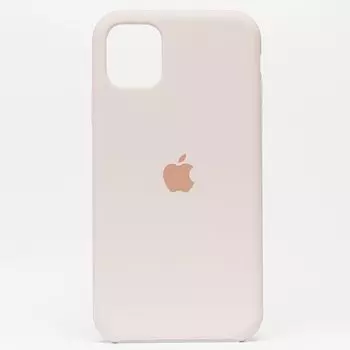 Чехол-накладка ORG для смартфона Apple iPhone 11, soft-touch, бежевый (111725)