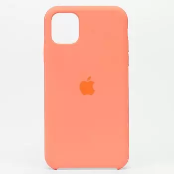 Чехол-накладка ORG для смартфона Apple iPhone 11, soft-touch, оранжевый (111727)