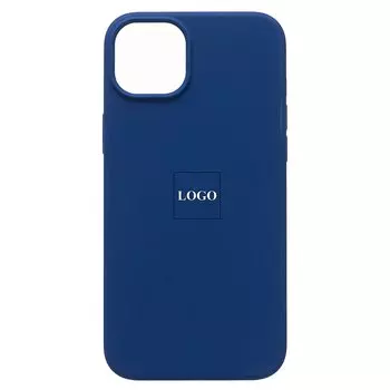 Чехол-накладка ORG для смартфона Apple iPhone 14 Plus, soft-touch, голубой (212176)