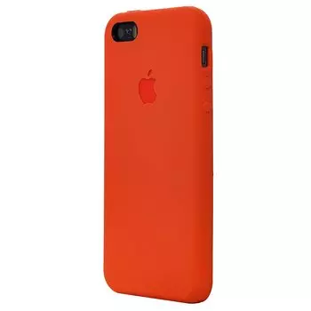 Чехол-накладка ORG для смартфона Apple iPhone 5/5s/SE, soft-touch, оранжевый (60975)