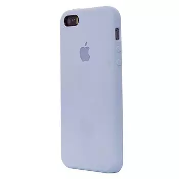 Чехол-накладка ORG для смартфона Apple iPhone 5/5s/SE, soft-touch, пастельно-синий (60976)