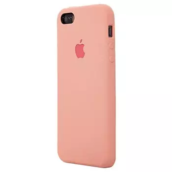 Чехол-накладка ORG для смартфона Apple iPhone 5/5s/SE, soft-touch, розовый (60978)