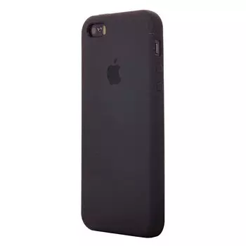 Чехол-накладка ORG для смартфона Apple iPhone 5/5s/SE, soft-touch, темно-серый (65057)