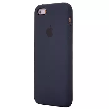 Чехол-накладка ORG для смартфона Apple iPhone 5/5s/SE, soft-touch, темно-синий (60966)