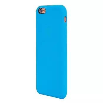 Чехол-накладка ORG для смартфона Apple iPhone 6/6S, soft-touch, небесно-голубой (59348)