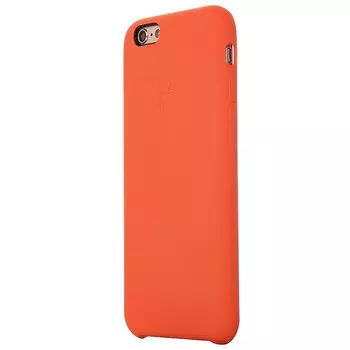 Чехол-накладка ORG для смартфона Apple iPhone 6/6S, soft-touch, оранжевый (65026)