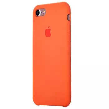 Чехол-накладка ORG для смартфона Apple iPhone 7/8, soft-touch, оранжевый (62795)