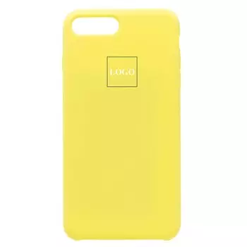 Чехол-накладка ORG для смартфона Apple iPhone 7 Plus/8 Plus, soft-touch, lemon (129023)
