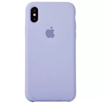 Чехол-накладка ORG для смартфона Apple iPhone X/XS, soft-touch, пастельно-синий (76548)