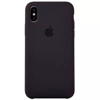 Чехол-накладка ORG для смартфона Apple iPhone X/XS, soft-touch, серый (76541)