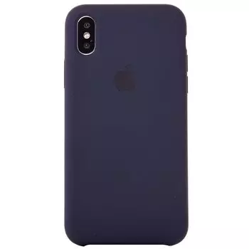 Чехол-накладка ORG для смартфона Apple iPhone X/XS, soft-touch, темно-синий (76538)