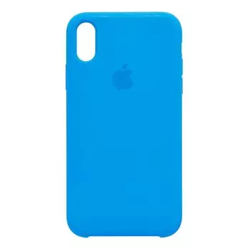 Чехол-накладка ORG для смартфона Apple iPhone XR, soft-touch, небесно-голубой (90982)