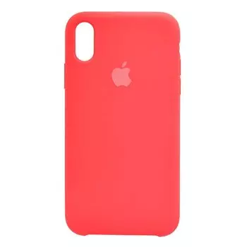 Чехол-накладка ORG для смартфона Apple iPhone XR, soft-touch, темно-розовый (90970)