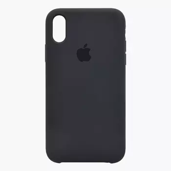 Чехол-накладка ORG для смартфона Apple iPhone XR, soft-touch, темно-серый (90968)