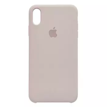 Чехол-накладка ORG для смартфона Apple iPhone XS Max, soft-touch, бежевый (90942)