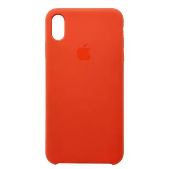 Чехол-накладка ORG для смартфона Apple iPhone XS Max, soft-touch, оранжевый (90955)