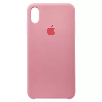 Чехол-накладка ORG для смартфона Apple iPhone XS Max, soft-touch, розовый (90958)