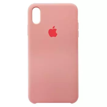 Чехол-накладка ORG для смартфона Apple iPhone XS Max, soft-touch, светло-розовый (90953)