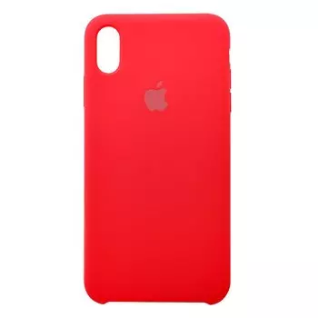 Чехол-накладка ORG для смартфона Apple iPhone XS Max, soft-touch, темно-розовый (90948)