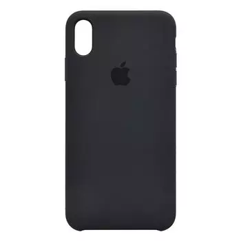 Чехол-накладка ORG для смартфона Apple iPhone XS Max, soft-touch, темно-серый (90946)