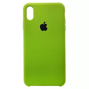 Чехол-накладка ORG для смартфона Apple iPhone XS Max, soft-touch, зеленый (90949)