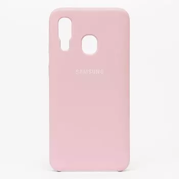 Чехол-накладка ORG для смартфона Samsung SM-A405 Galaxy A40, soft-touch, песочно-розовый (102864)