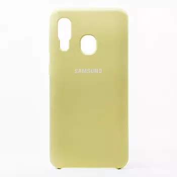 Чехол-накладка ORG для смартфона Samsung SM-A405 Galaxy A40, soft-touch, зеленый (102859)