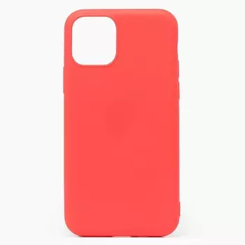 Чехол-накладка ORG Full Soft Touch для смартфона Apple iPhone 11 Pro Max, силикон, коралловый (114968)