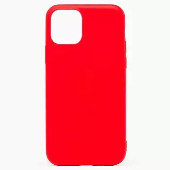 Чехол-накладка ORG Full Soft Touch для смартфона Apple iPhone 11 Pro Max, силикон, красный (114975)