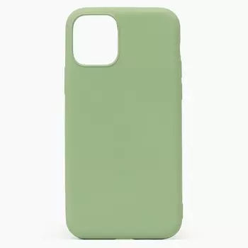 Чехол-накладка ORG Full Soft Touch для смартфона Apple iPhone 11 Pro Max, силикон, зеленый (114971)