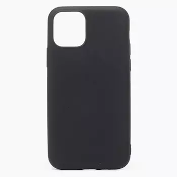 Чехол-накладка ORG Full Soft Touch для смартфона Apple iPhone 11 Pro Max, силикон, черный (114965)