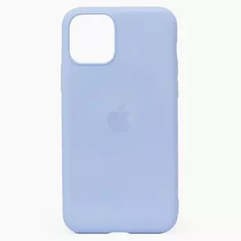 Чехол-накладка ORG Full Soft Touch для смартфона Apple iPhone 11 Pro Max, силикон, светло-синий (114972)