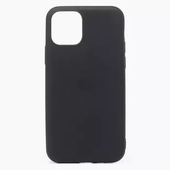 Чехол-накладка ORG Full Soft Touch для смартфона Apple iPhone 11 Pro, силикон, черный (114978)