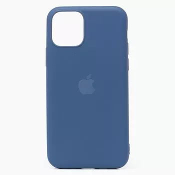 Чехол-накладка ORG Full Soft Touch для смартфона Apple iPhone 11 Pro, силикон, синий (114979)