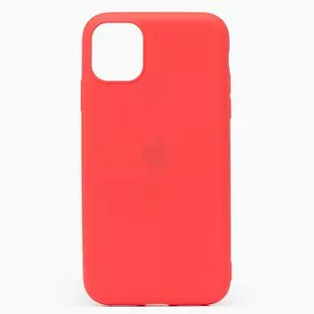 Чехол-накладка ORG Full Soft Touch для смартфона Apple iPhone 11, силикон, коралловый (114994)