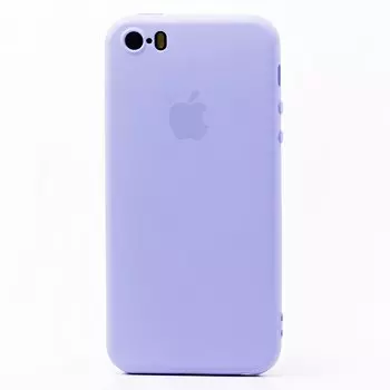 Чехол-накладка ORG Full Soft Touch для смартфона Apple iPhone 5/5s/SE, силикон, фиолетовый (115015)